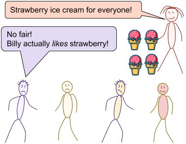 cartoon of Tony with icecream